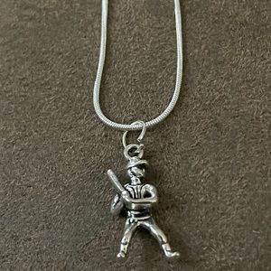 Baseball necklace